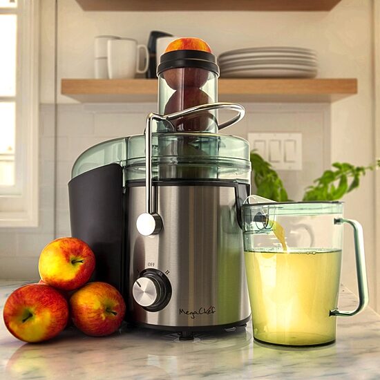 MegaChef Wide Mouth With Dual Speed Electric Juicer