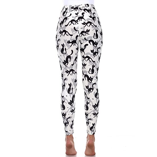 White Mark Womens Mid Rise 26" Full Length Leggings