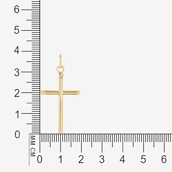 Made in Italy Unisex Adult 14K Gold Cross Pendant