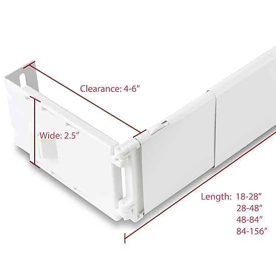 Rod Desyne Wide Pocket Adjustable Curtain Rod