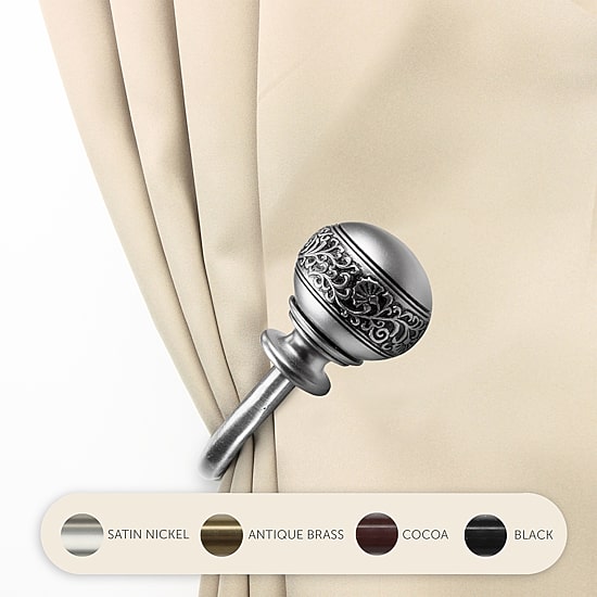 Rod Desyne Naomi 2-pc. Curtain Holdback