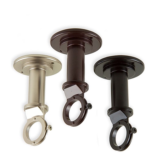 Rod Desyne Industrial Wall 2-pc. Curtain Rod Brackets