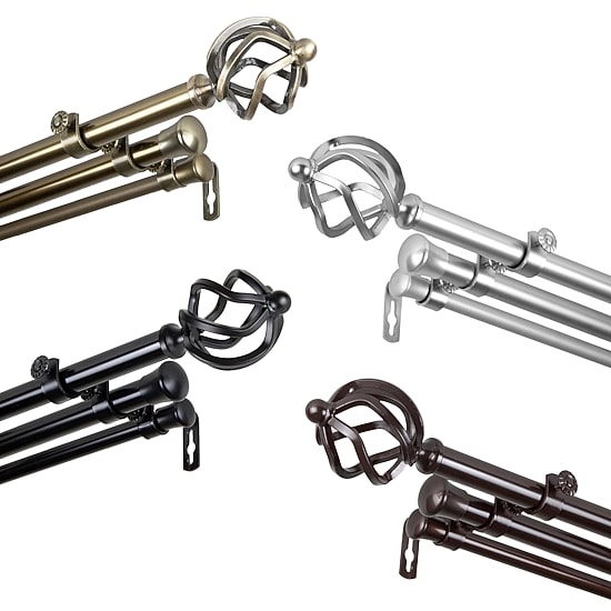 Rod Desyne Twist Triple Curtain Rod
