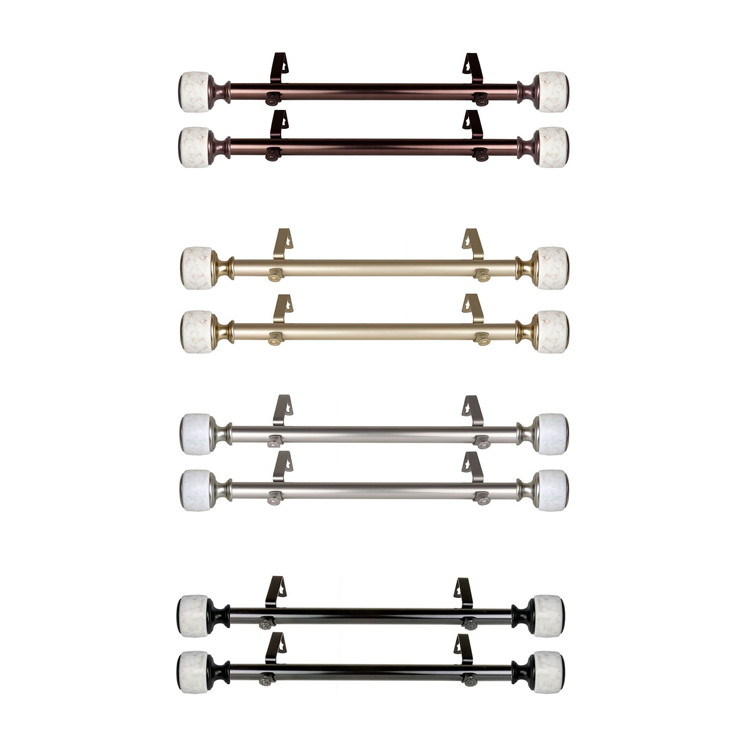 Rod Desyne Morton 1 Adjustable Side Curtain