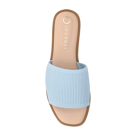Journee Collection Womens Prisilla Flat Sandals