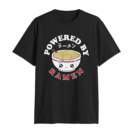 Ramen Mens Crew Neck Short Sleeve Regular Fit Graphic T-Shirt