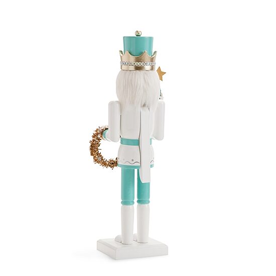 North Pole Trading Co. 14in Sea Soldier Wood Christmas Nutcracker