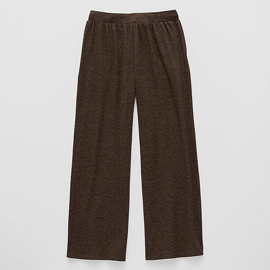 Thereabouts Little & Big Kid Girls Wide Leg Regular Fit Pull-On Pant