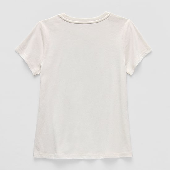 Xersion Little & Big Kid Girls Crew Neck Short Sleeve Regular Fit Graphic T-Shirt