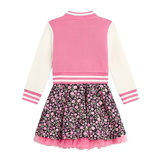 Knit Works Toddler Girls Floral 2-pc. Dress Set