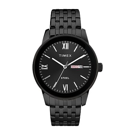 Relic® Mens Gunmetal Automatic Skeleton Watch ZR11853-JCPenney