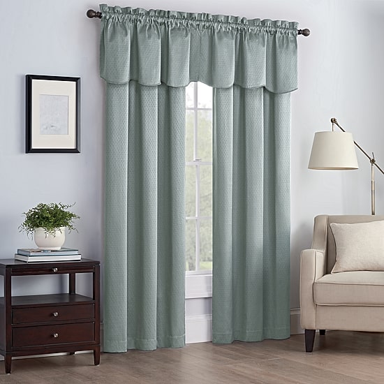 Eclipse Canova Rod Pocket Energy Saving Light-Filtering Single Curtain Panel