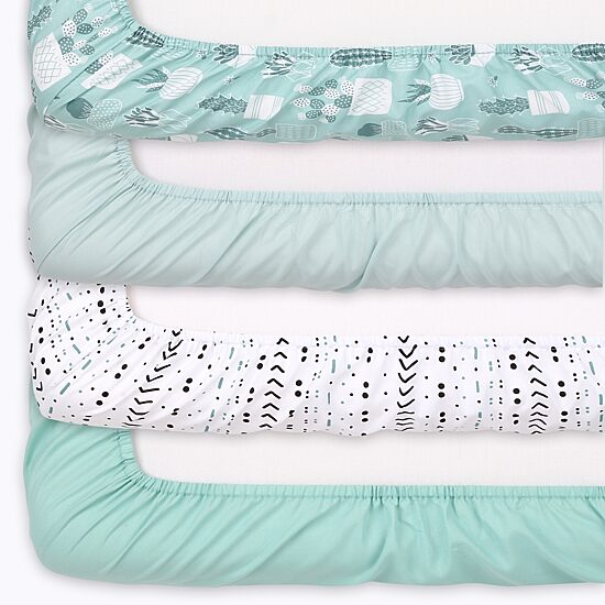 The Peanutshell 4-pc. Crib Sheet