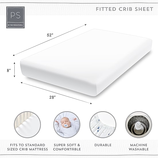 The Peanutshell 4-pc. Crib Sheet