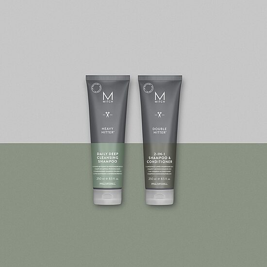 Paul Mitchell MITCH Double Hitter 2-In-1 Shampoo & Conditioner 8.5 oz.