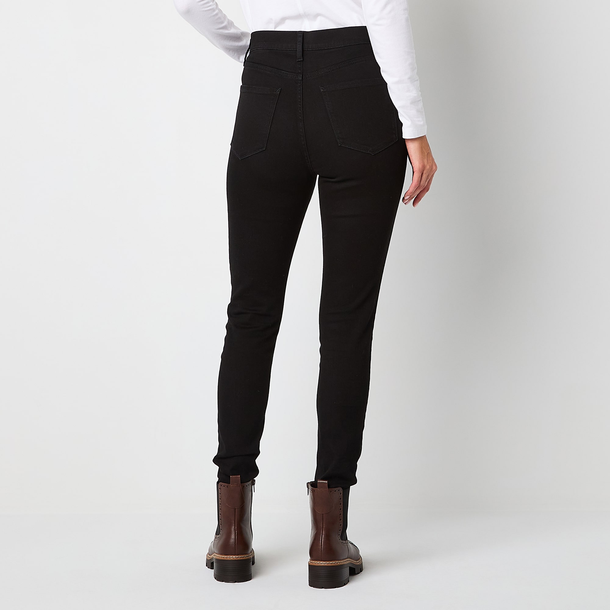 a.n.a Womens High Rise Tall Skinny Fit Jean