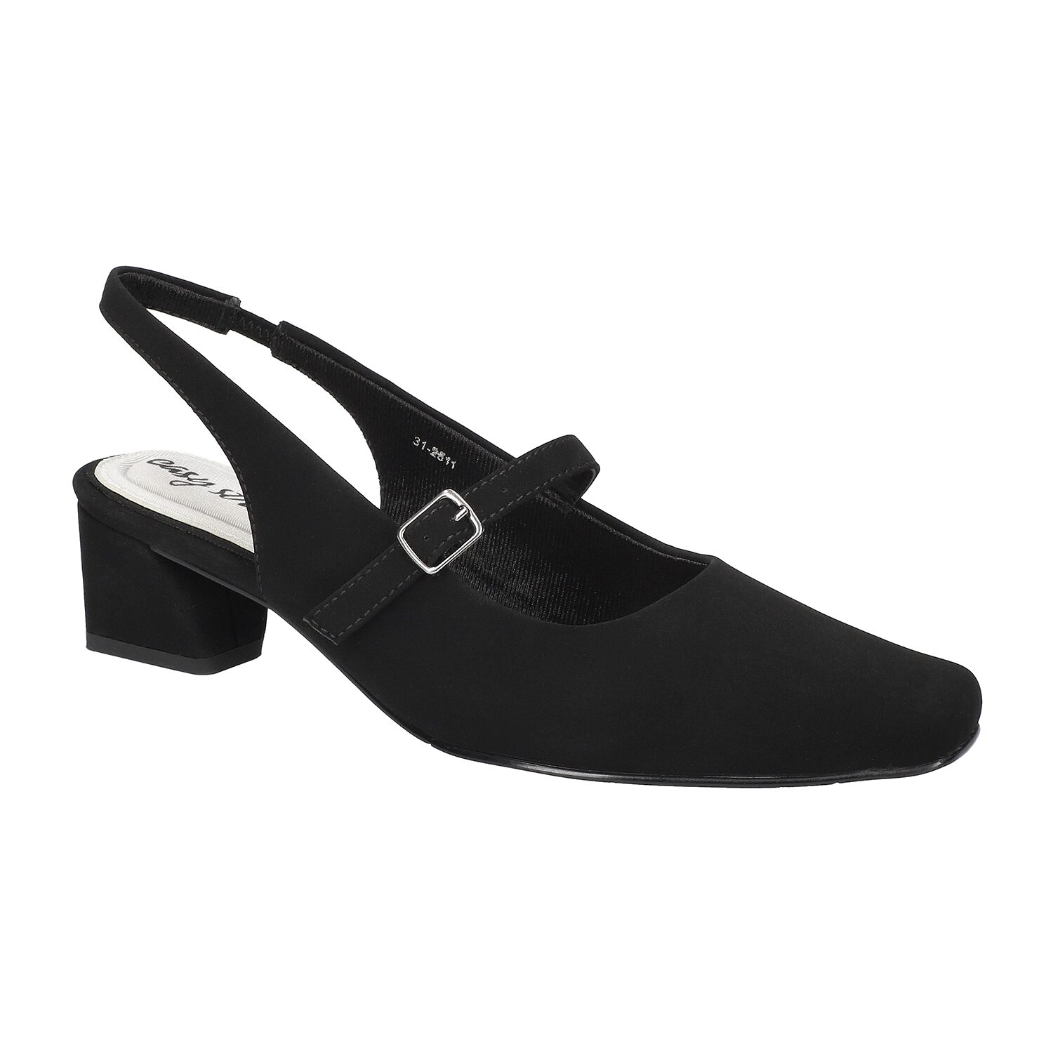 Easy Street Womens Cameo Block Heel Pumps