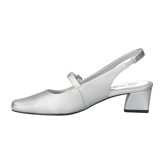 Easy Street Womens Cameo Block Heel Pumps