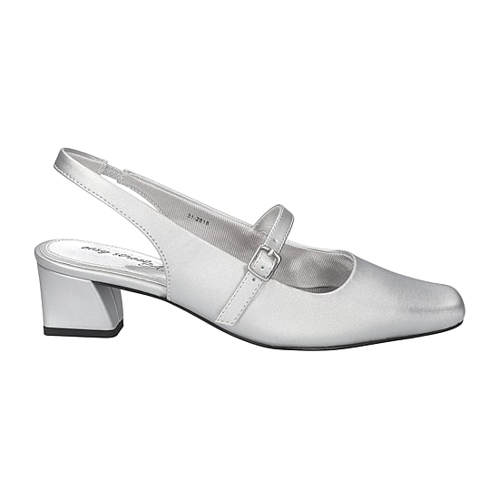 Easy Street Womens Cameo Block Heel Pumps