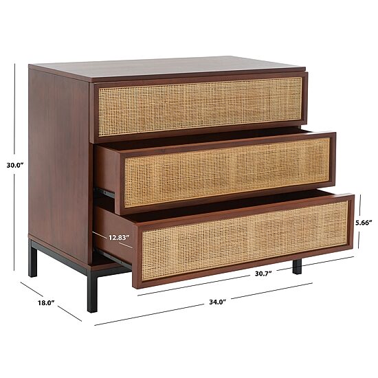 Safavieh Zadie 3-Drawer Chest