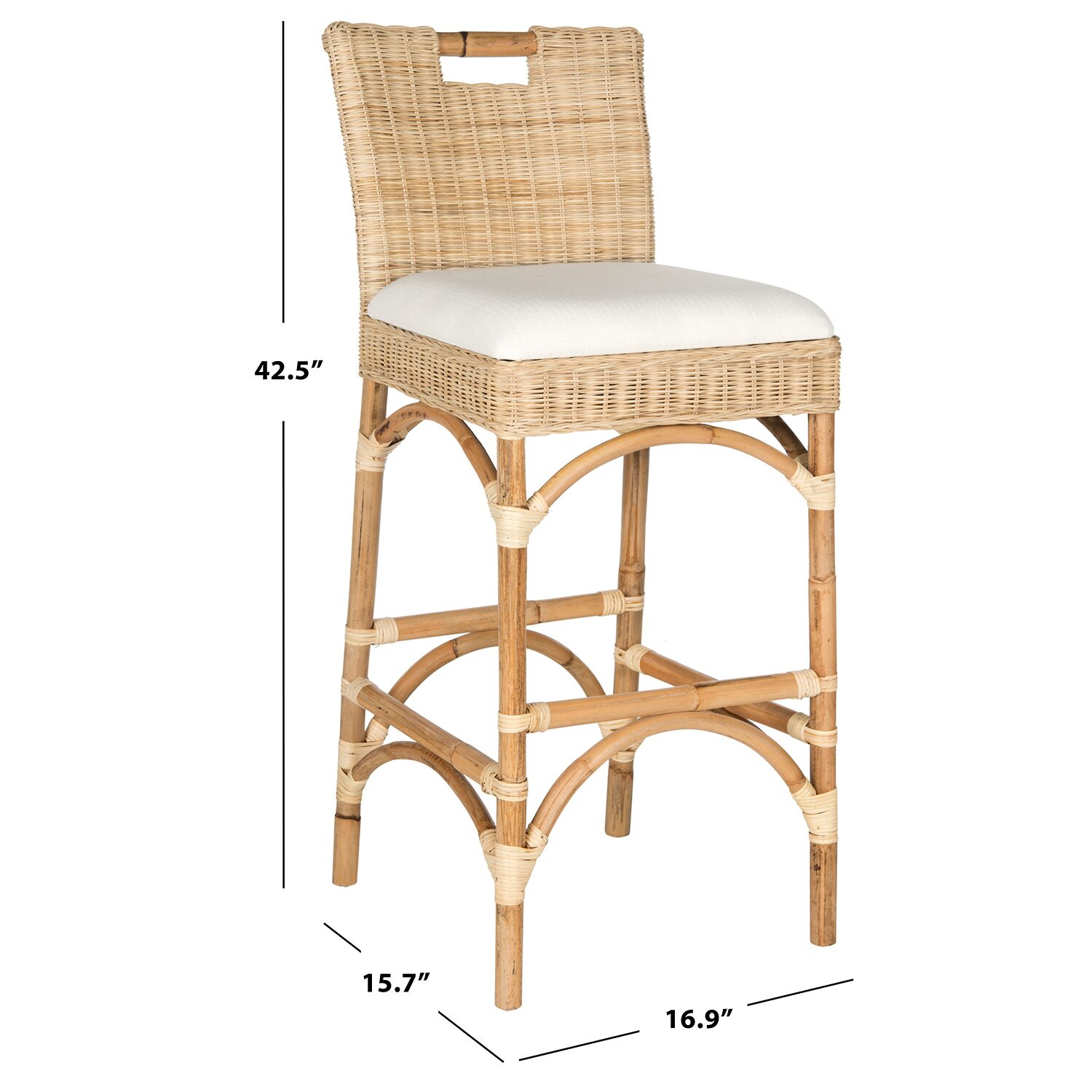 Safavieh Upholstered Bar Stool
