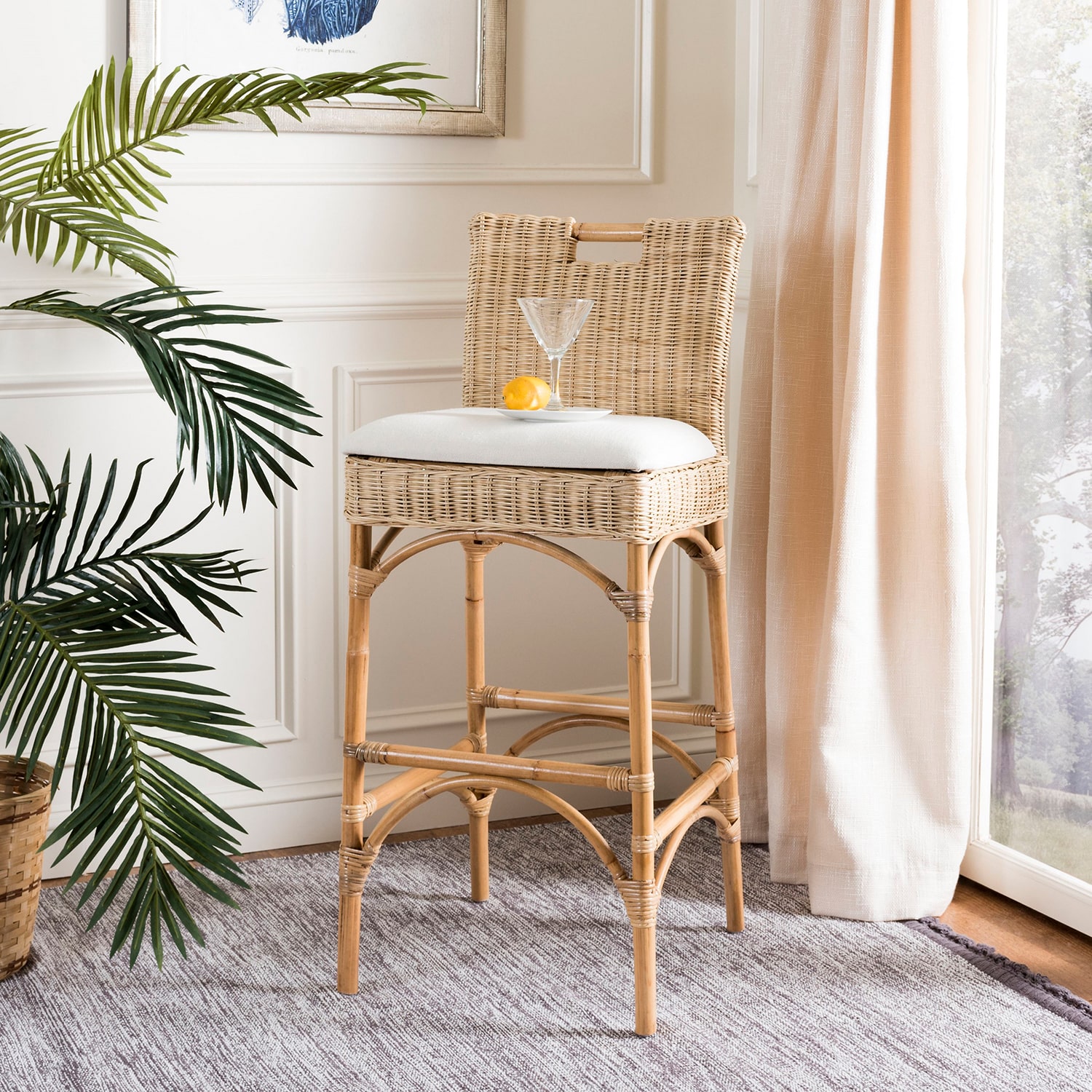 Safavieh Upholstered Bar Stool