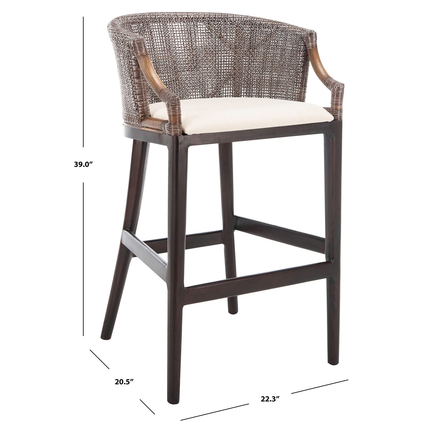 Safavieh Upholstered Bar Stool