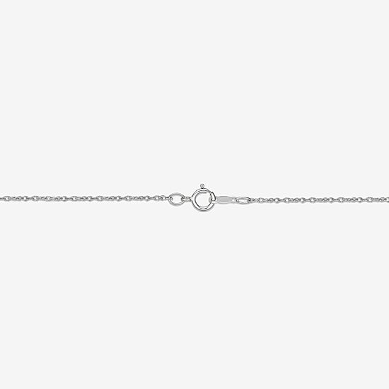 Womens Lab Created Blue Sapphire Sterling Silver 18 Inch Pendant Necklace