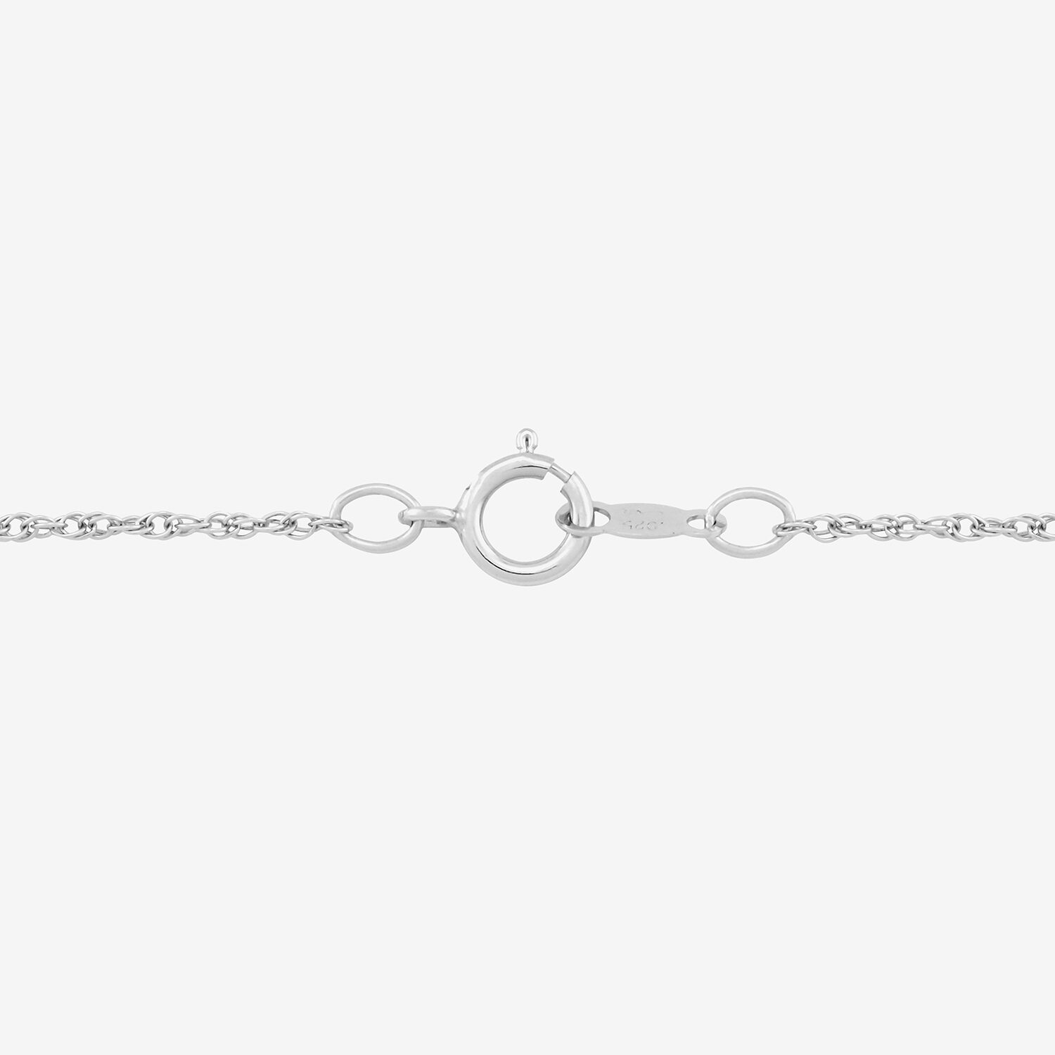 Womens Gemstone Sterling Silver Triangle Pendant Necklace
