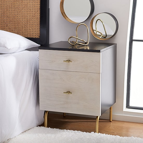 Safavieh Genevieve 2-Drawer Nightstand