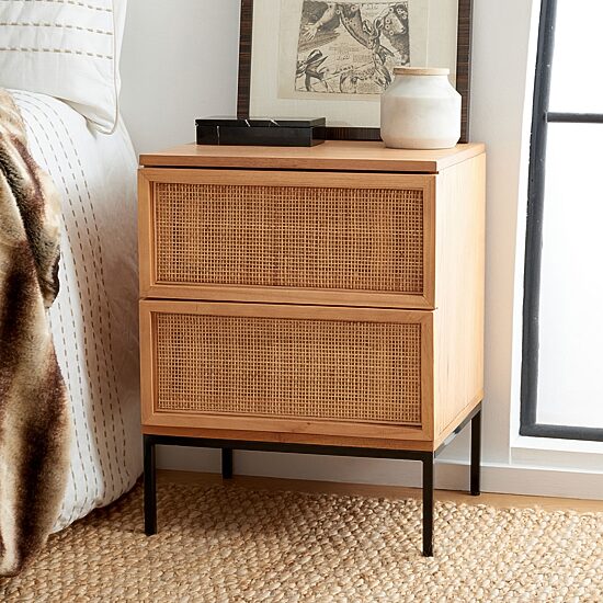 Safavieh Zadie 2-Drawer Nightstand