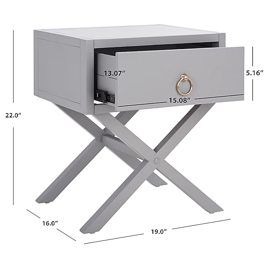 Safavieh Odilia 1-Drawer Nightstand