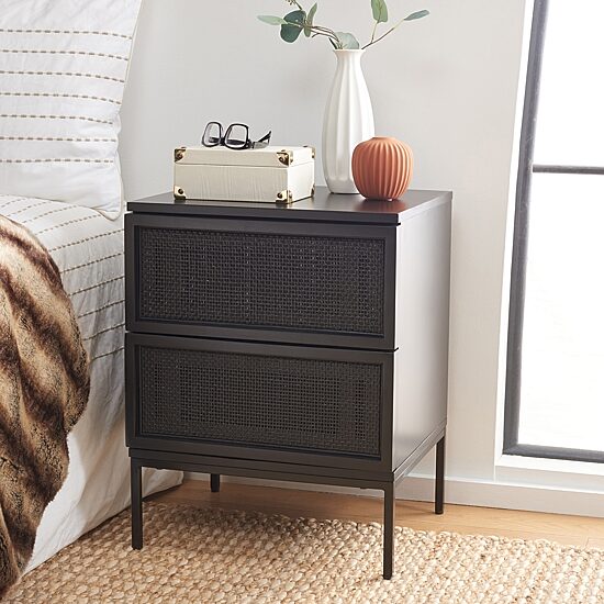 Safavieh Zadie 2-Drawer Nightstand