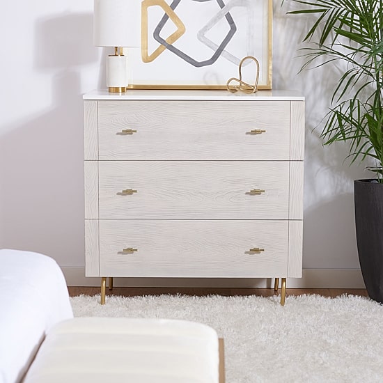 Safavieh Genevieve 3-Drawer Dresser