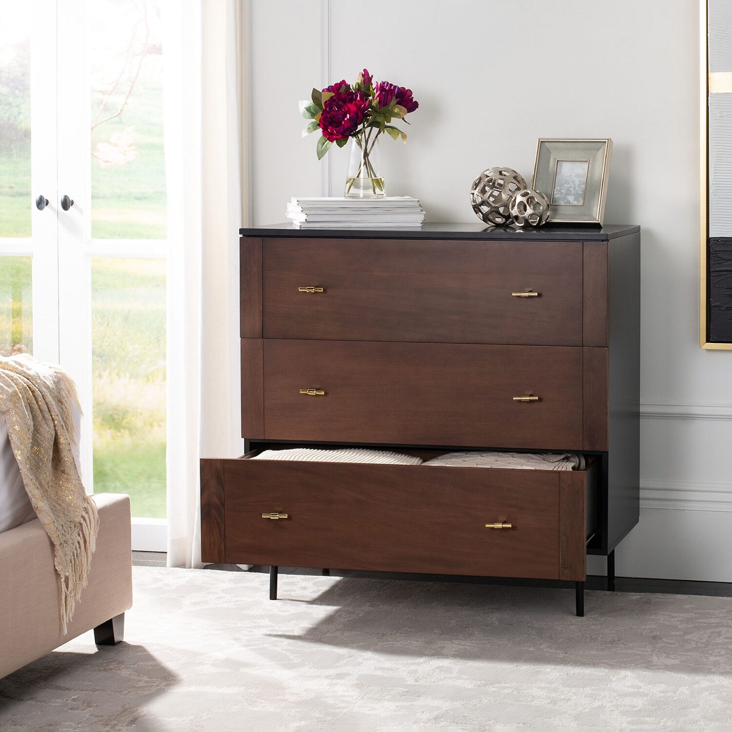 Safavieh Genevieve 3-Drawer Dresser