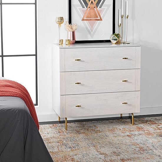 Safavieh Genevieve 3-Drawer Dresser