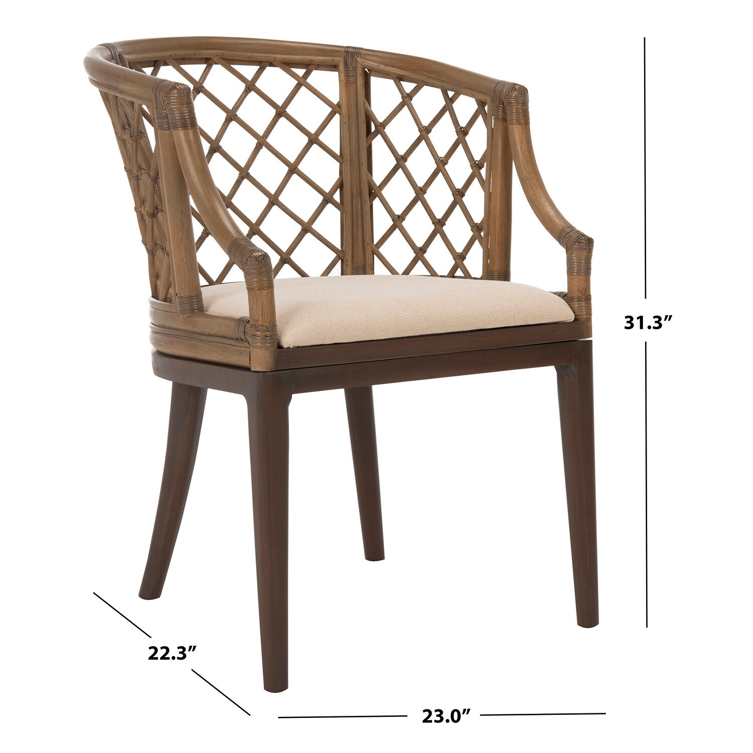 Safavieh Carlotta Upholstered Armchair