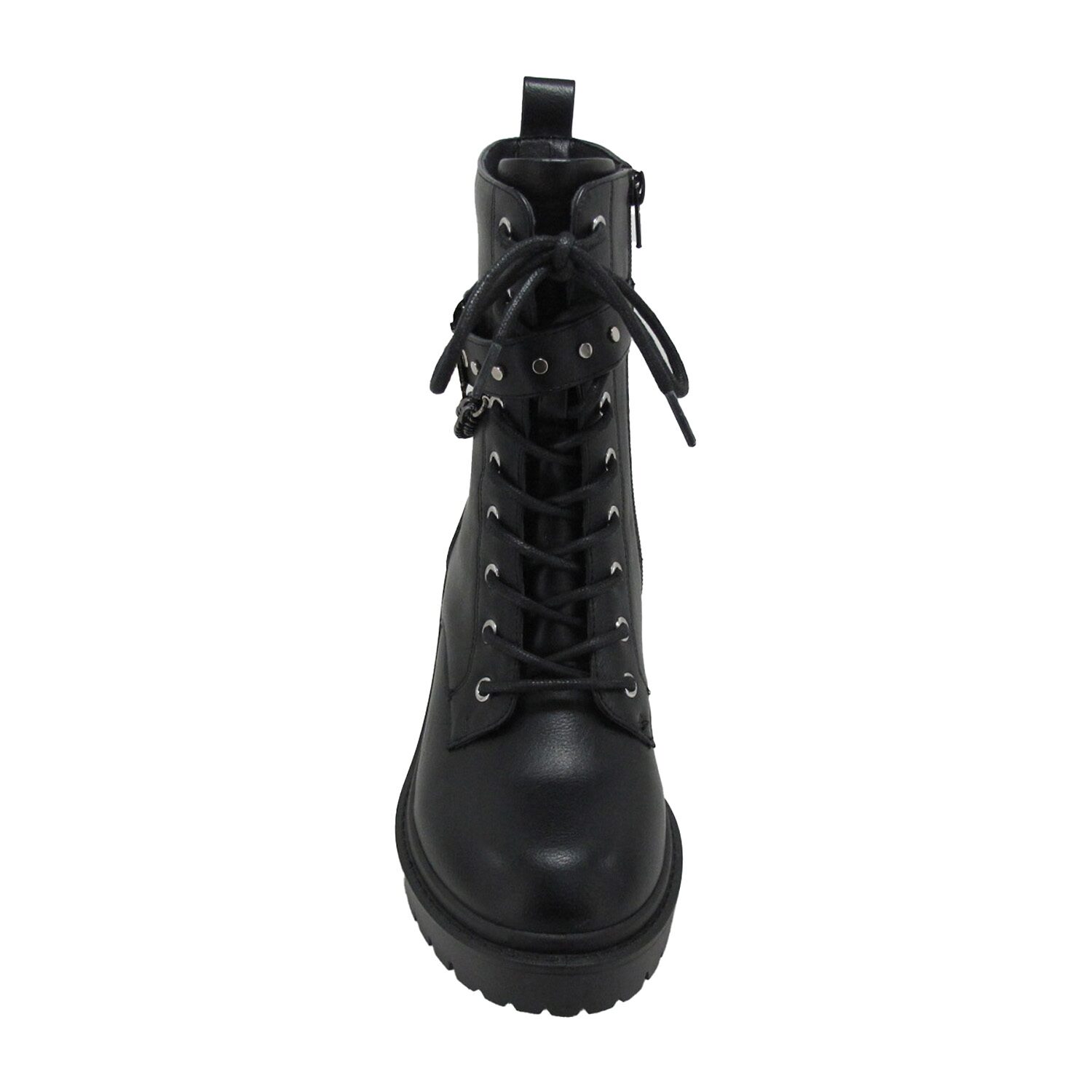Pop Womens Aurorah Block Heel Booties