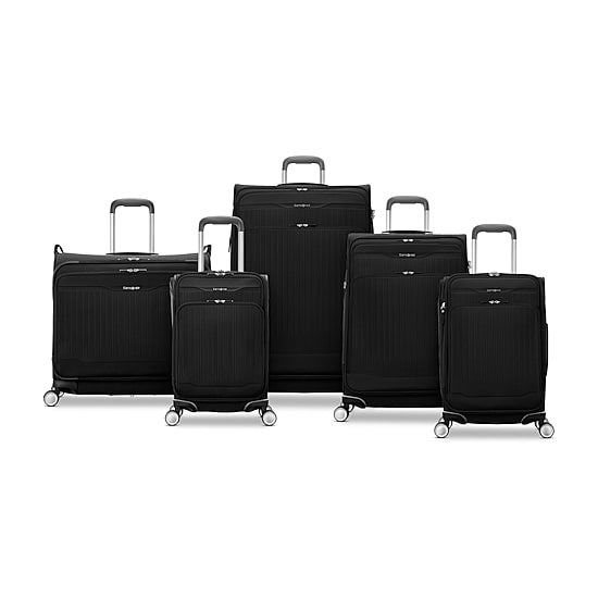 Samsonite Silhouette 18 25 Inch Softside Expandable Checked Spinner Luggage