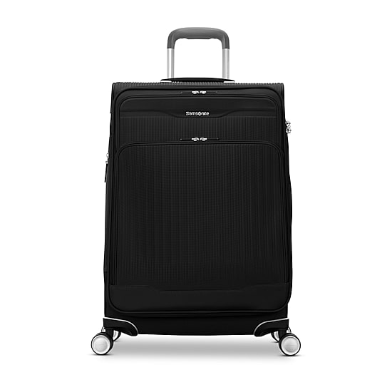Samsonite Silhouette 18 25 Inch Softside Expandable Checked Spinner Luggage