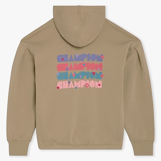 Champion Big Kid Girls Long Sleeve Fleece Active Hoodie