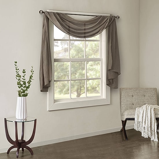 Madison Park Kaylee Scarf Valance
