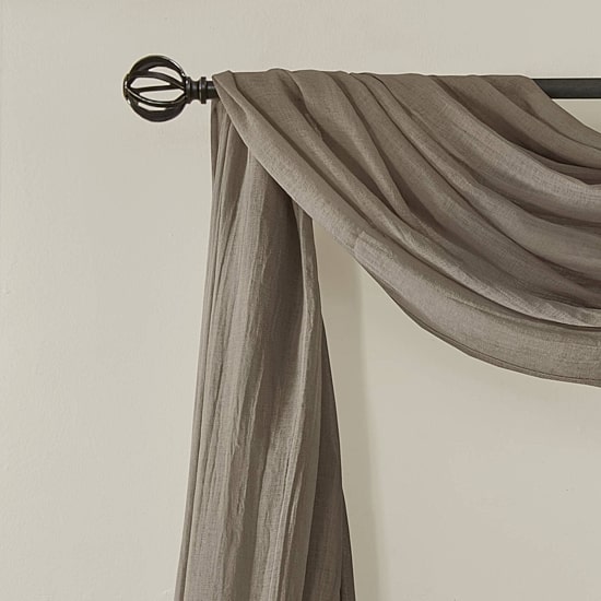Madison Park Kaylee Scarf Valance