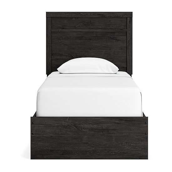Signature Design by Ashley Belachime Panel Bed in Charcoal