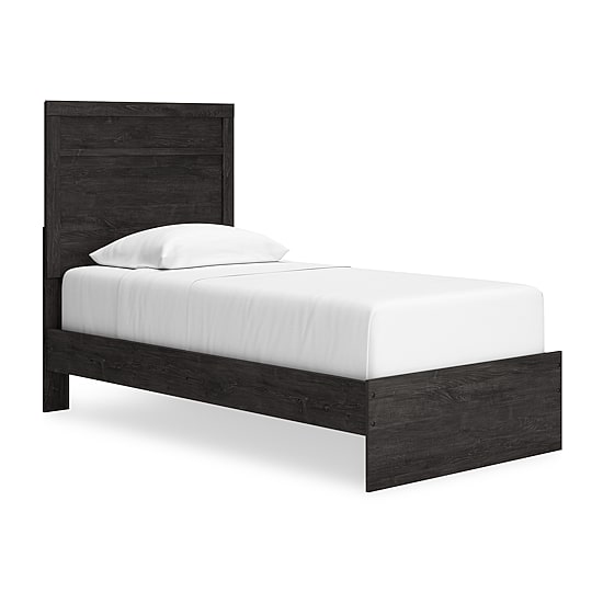 Signature Design by Ashley Belachime Panel Bed in Charcoal