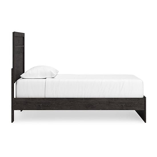 Signature Design by Ashley Belachime Panel Bed in Charcoal