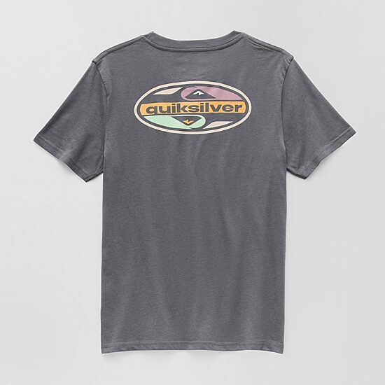 Quiksilver Big Kid Boys Crew Neck Short Sleeve Regular Fit Graphic T-Shirt