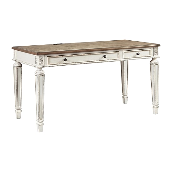 Signature Design by Ashley Realyn 60" Home Office Desk with USB Charging