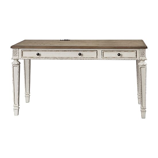 Signature Design by Ashley Realyn 60" Home Office Lift Top Desk with USB Charging