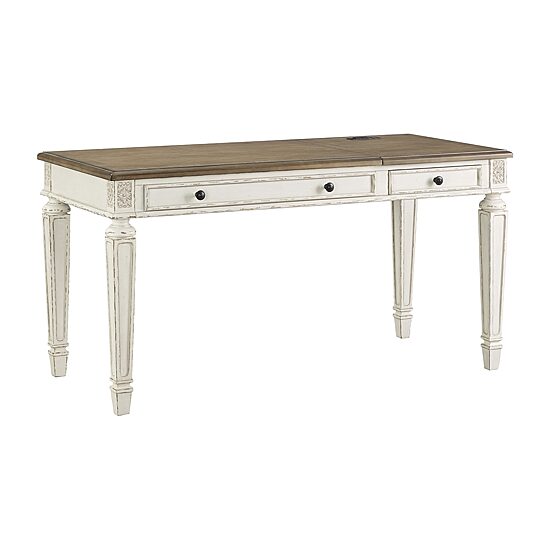 Signature Design by Ashley Realyn 60" Home Office Lift Top Desk with USB Charging